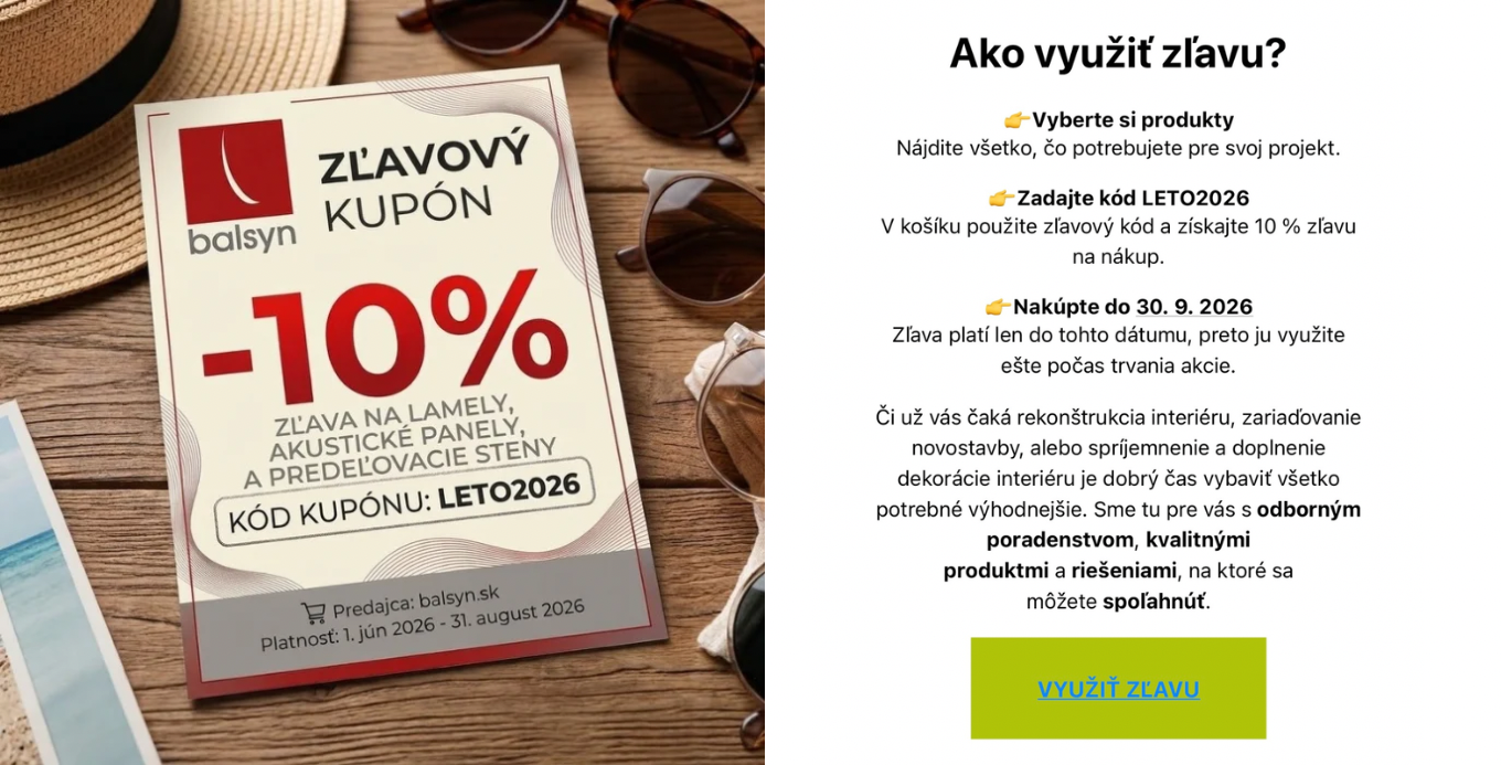 ZLAVOVY KUPON LETO2026